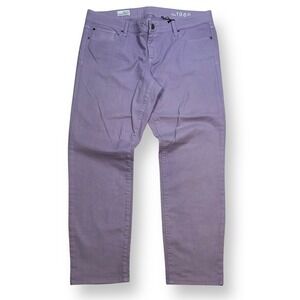GAP 1969 Always Skinny Jeans Light Purple Denim Casual Pants‎ Womens 32